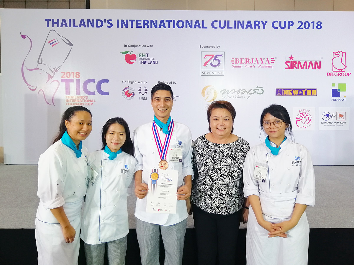 IHM student wins bronze in Thailand’s International