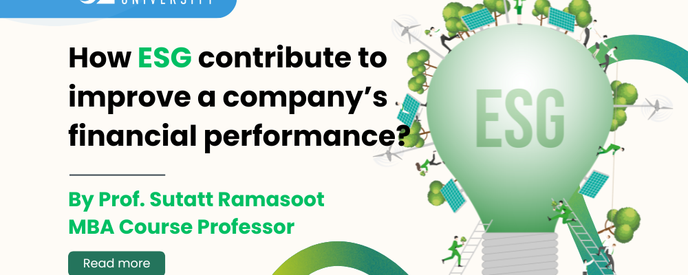 How ESG contribute to improve a company’s financial performance?