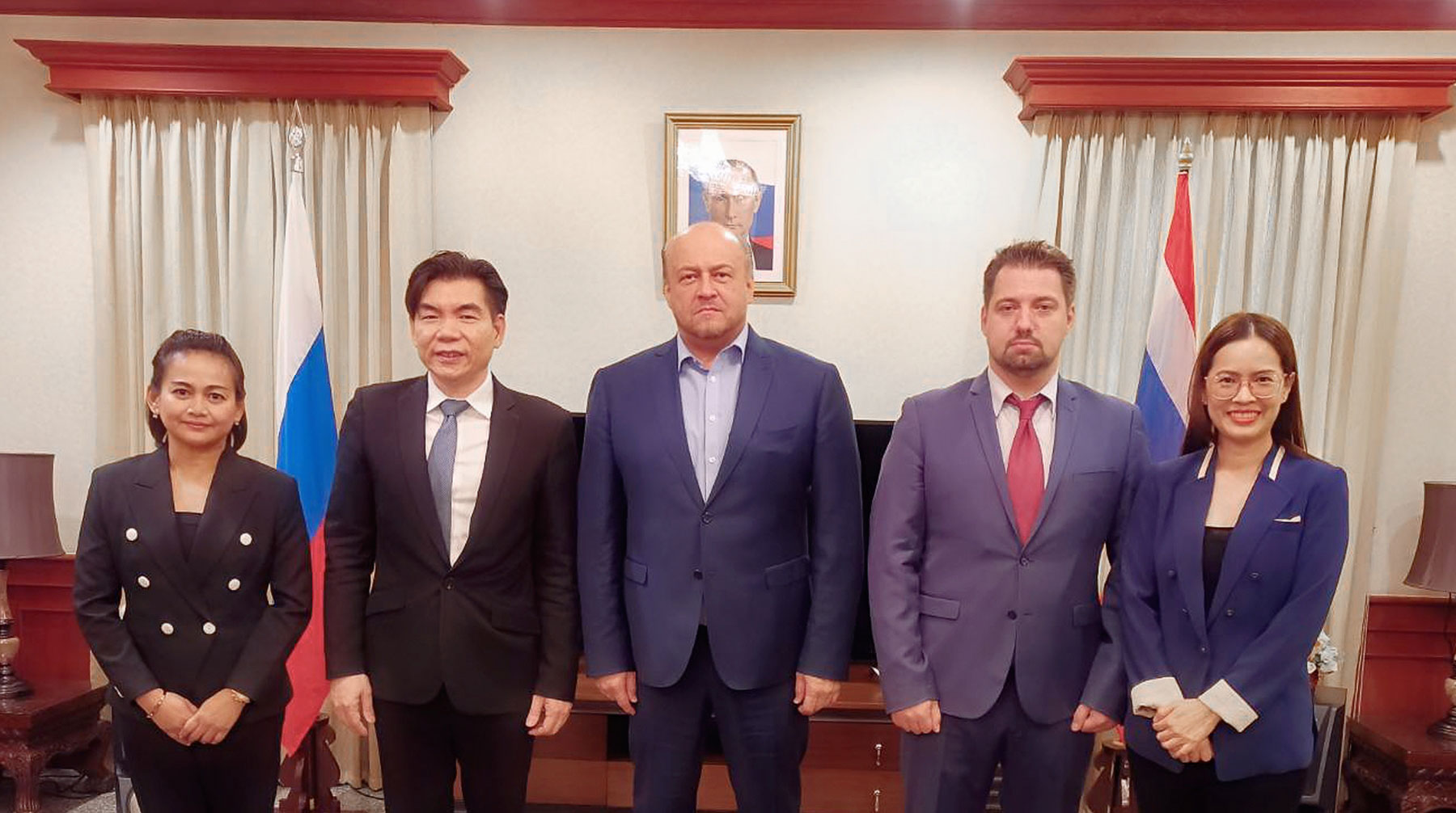 Stamford Visits the Russian Federation to the Kingdom of Thailand