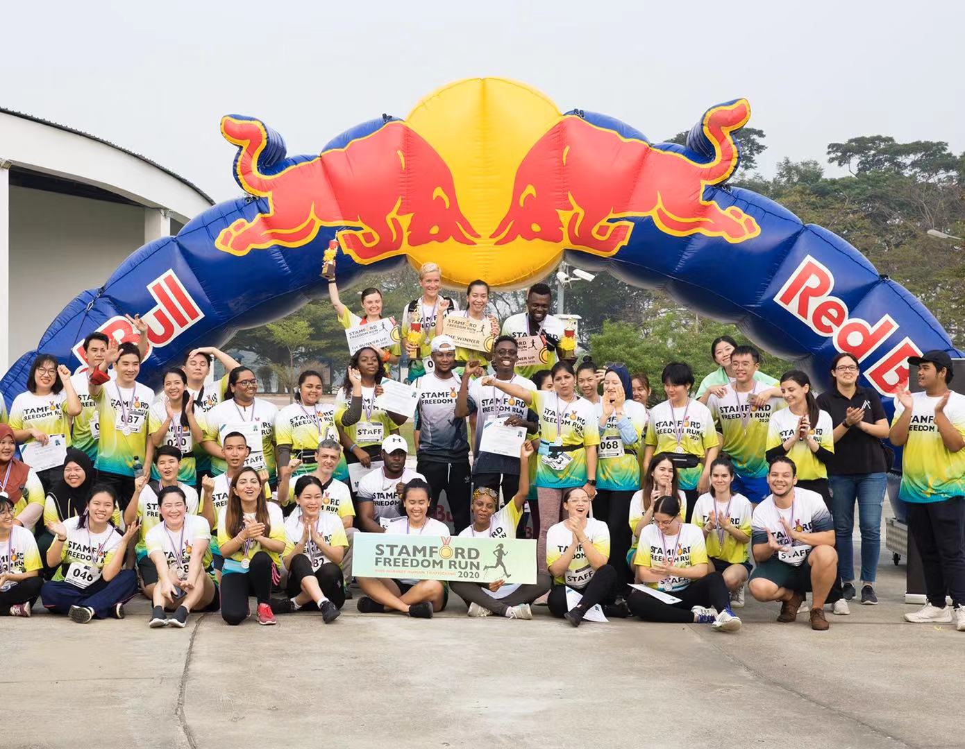 Stamford initiated freedom run to raise awareness for human trafficking worldwide