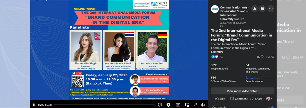 The 2nd International Media Forum: “Brand Communication in the Digital Era”